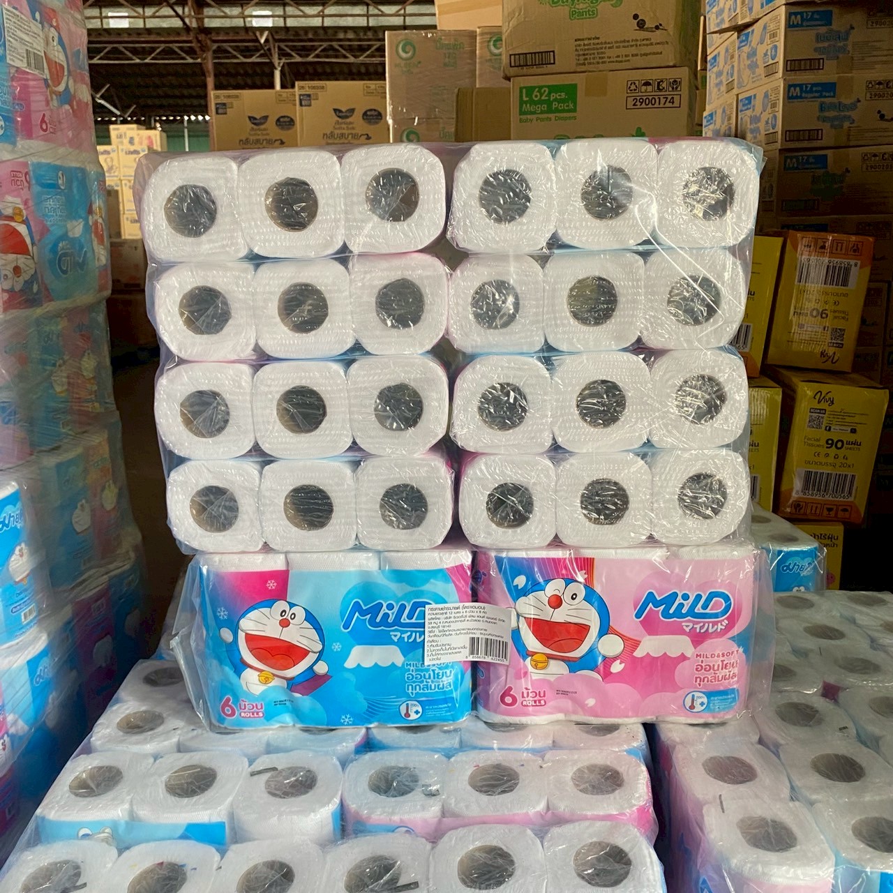 มายด์ ทิชชู่6ม้วน