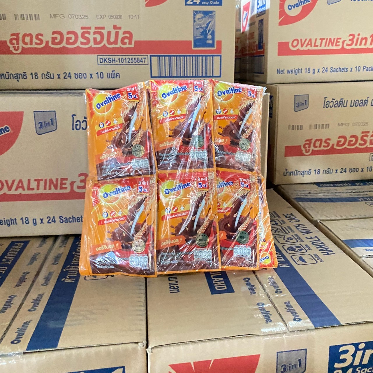 โอวัลติน ซอง 3in1 - 5 บาทแผง