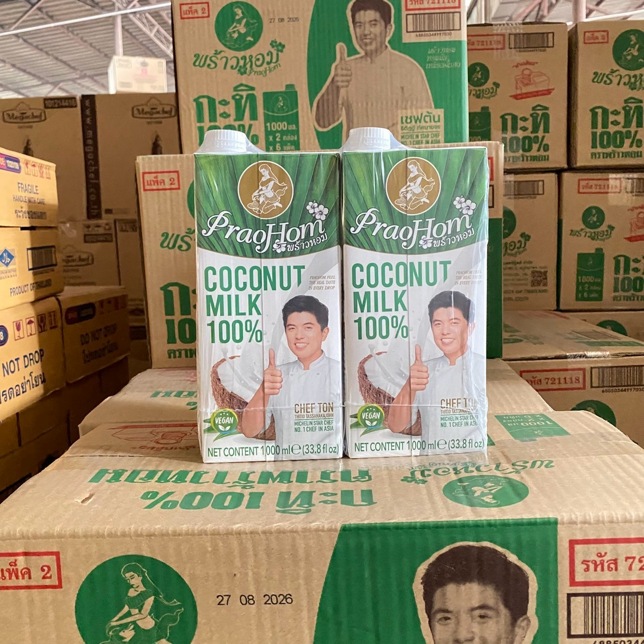 กะทิ พร้าวหอม กล่อง 1000 มล.